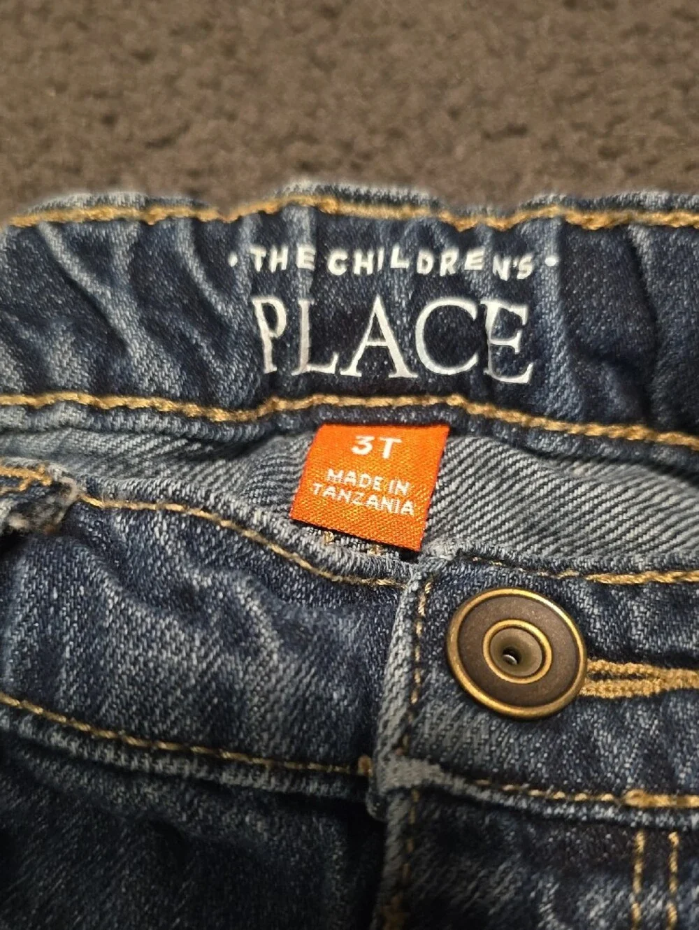 The Children's Place Denim Pull-On Shorts - Blue